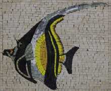 AN1233 Cool Colorful Fish Pool Bathroom  Mosaic