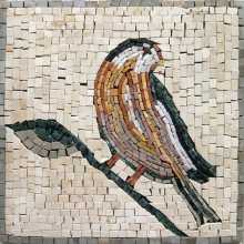 Small Bird Mosaic Insert