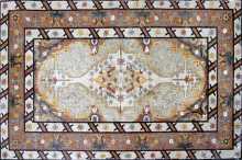 CR169 Artistic multi design carpet Mosaic