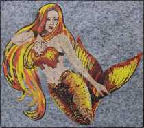 Modern Day Mermaid Mosaic