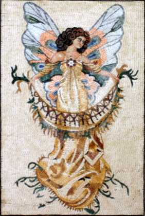 Angel Wall Mural Mosaic