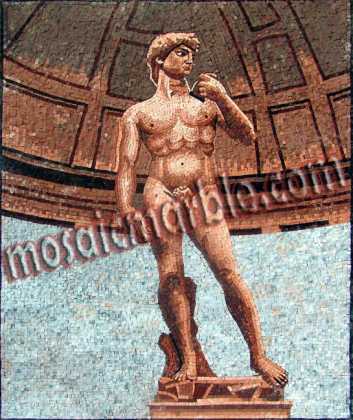 FG496 Statue  Mosaic