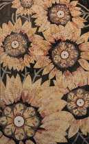 FL793 Sunflowers Yellow Bouquet Flower Garden  Mosaic