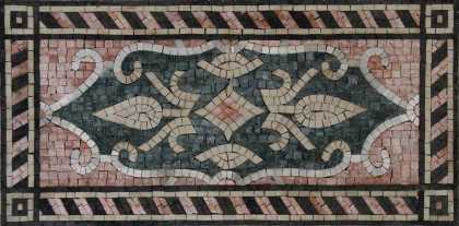 Handmade Art Decor Symmetrical Wall Mosaic