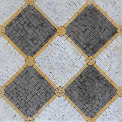 Repetitive Mosaic Flooring