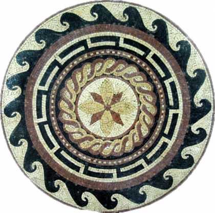 MD35 Multi design medallion Mosaic