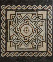 Greco Roman Luxury Mosaic Floor Rug