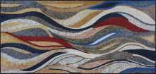 Natural Marble Tesserae Modernized Mosaic Art