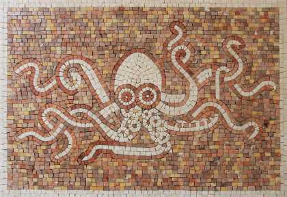 Octopus Backsplash Mosaic Tile