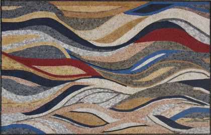 Waves Pool Mosaic Tile